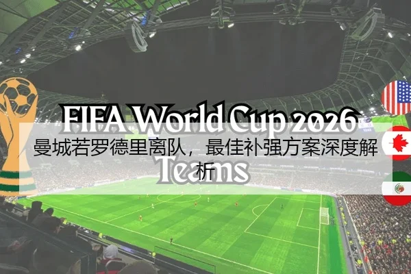 曼城若罗德里离队，最佳补强方案深度解析